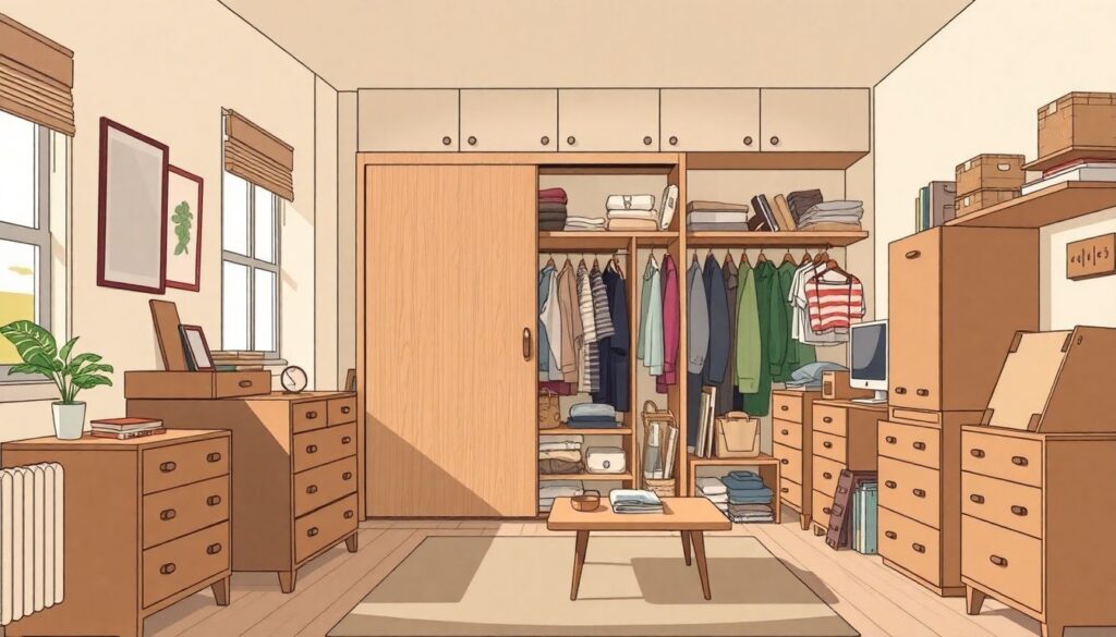 Небанальные идеи хранения, которые подойдут даже для очень маленькой квартиры - иллюстрация