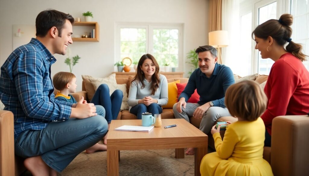 Домашние традиции, которые объединяют семью и друзей - иллюстрация